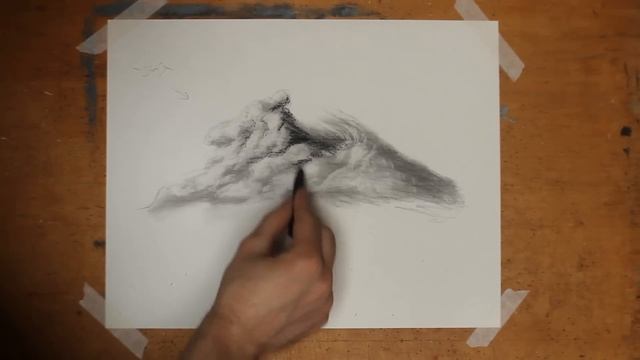 How to Draw a Realistic Cloud (A Basic Tutorial for Beginners) смотреть онлайн