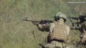 Кадры боевой работы группы Специального назначения Западного военного округа.mp4