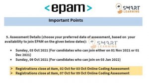 Epam Latest Exam Pattern For Junior Software Engineer | epam Selection Process 2021 | Smart Learnin