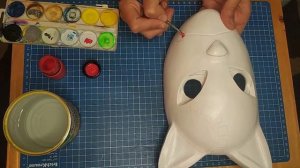 КАК СДЕЛАТЬ МАСКУ ТАНДЖИРО КАМАДО ИЗ АНИМЕ КЛИНОК РАССЕКАЮЩИЙ ДЕМОНОВ/МАСКА СВОИМИ РУКАМИ