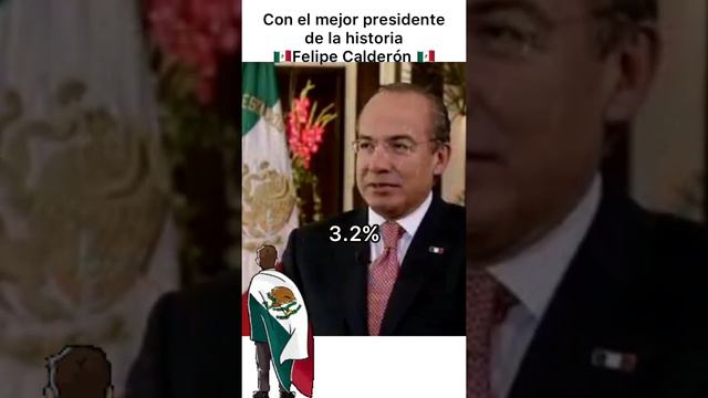 El mejor presidente de la historia Felipe Calderón crecimiento económico de 7% Vs kks obrador