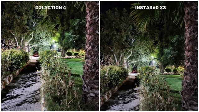 DJI Osmo Action 4 VS Insta360 X3 | Night Mode Camera Test смотреть онлайн