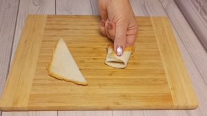 Бутерброды конвертики со шпротами