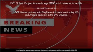 EVE Online Project Aurora brings MMO sci-fi universe to mobile