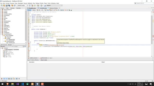 Crear un reporte sencillo en Netbeans con MySQL смотреть онлайн
