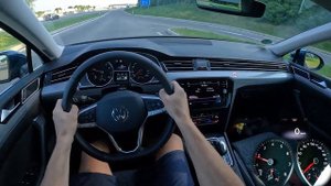 2023 Volkswagen Passat Variant 1.5 TSI 150 PS TOP SPEED AUTOBAHN DRIVE POV