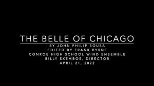 The Belle of Chicago by John Philip Sousa/ed Frank Byrne