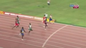 Femi Ogunode 9.99 Men's 100m Heat 3 IAAF World Championship Beijing 2015