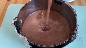 ШОКОЛАДНЫЙ БИСКВИТ ДЛЯ ТОРТА, лёгкий  в приготовлении и универсальный в применении