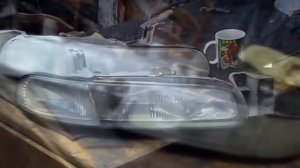 мазда 626 восстановление фар