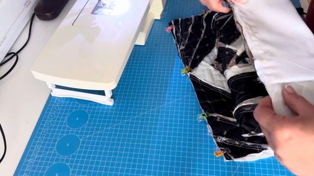Брендовая сумка к модному образу/ Шьем красивую сумку для стильных безрукавок/ Пэчворк из стежки/