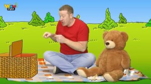 Teddy Bear Picnic for Kids with Steve and Maggie | Learn Speaking Wow English TV