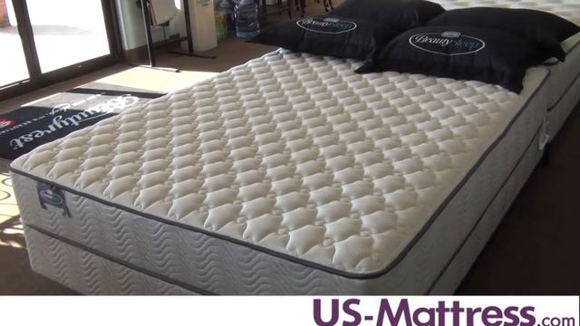 Simmons BeautySleep Franklin Lakes Plush Mattress смотреть онлайн