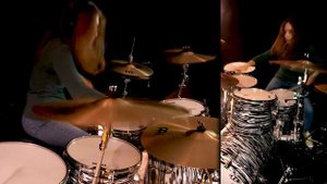 Eat The Rich (Aerosmith); drum cover by Sina