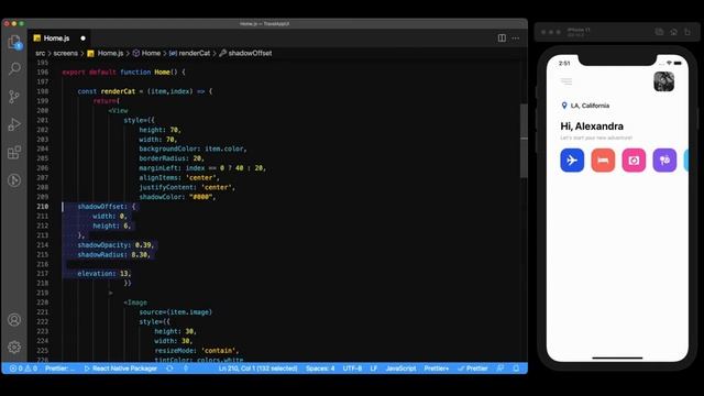 Travel App UI | React-Native UI | SpeedCode