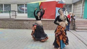 лето 2023 фестиваль "Краски Сибири" трайбл под русские народные песни