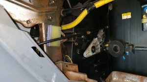 Ремонт тросса регулировки заслонок печки на chevrole lacetti