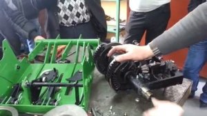 сборка вязального аппарата