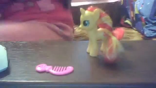 Как сделать прическу для пони Sunset Shimmer без замачивания гривы смотреть онлайн