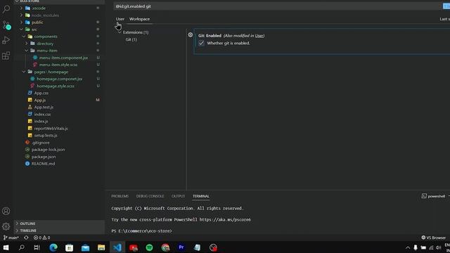 SOLVED VSCODE  Contains Emphasized Items Remove GIT Source Control In VSCODE ?