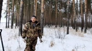 Металлокоп.  Зима для копа не помеха). Здесь можно снять ломку!