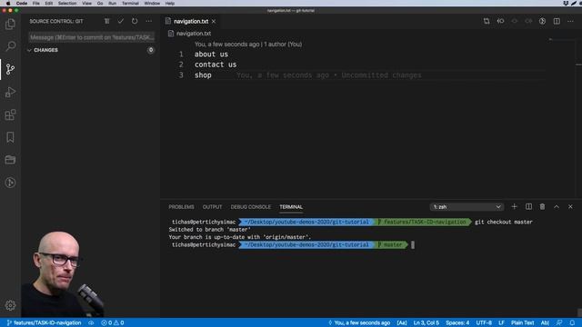 Git branches tutorial. How to use Git branches.