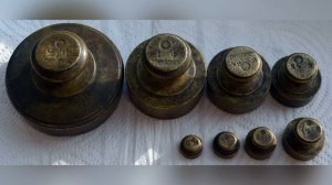 Русские меры. Меры веса.