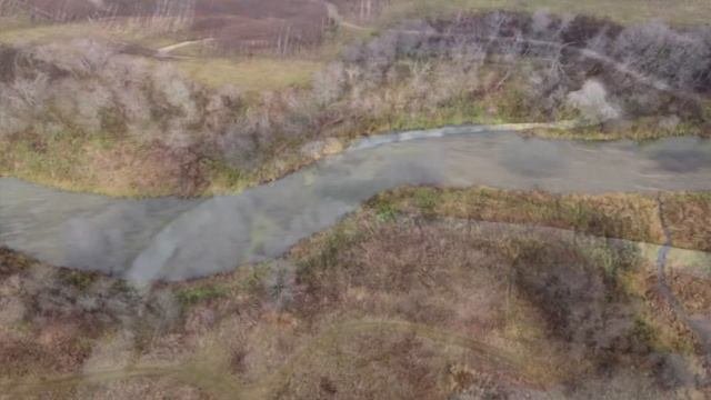 Dji Mini SE. Полёт над речкой. #DJIminiSE #полётнадроне