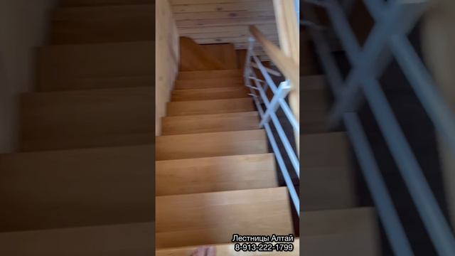 Лестница под ключ на металлическом каркасе, СНТ Дизель, п.Казённая Заимка.Для заказа: 8-913-222-1799
