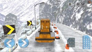 Snow Hill Excavator and Dumper - Driving Construction Vehicles | Android Gameplay