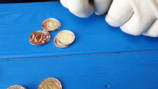 Перебрали мешок новых монет 200 тенге 2020 года. Что нашли? Смотрите ролик до конца смотреть онлайн