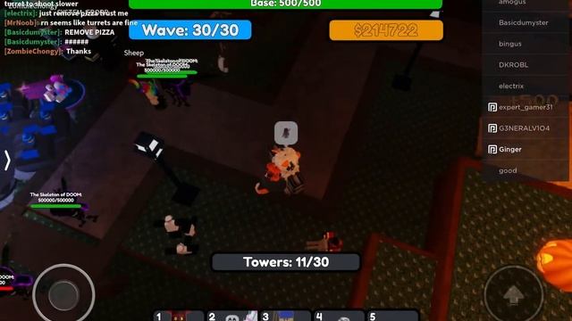 Brick Defense Halloween event update Triumphing | Roblox! смотреть онлайн