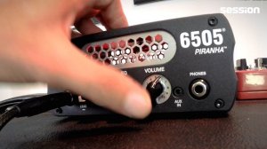 Peavey 6505 Piranha Micro Head | session