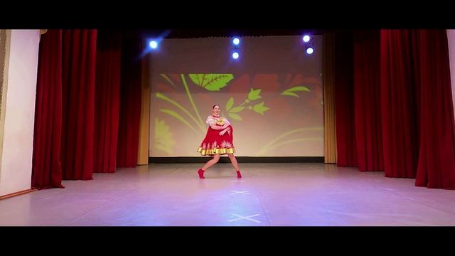 Веселый сольный танец. Народная хореография
