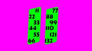 Easy Skip Counting: Learn To Skip Count By 11 With This Simple Song!