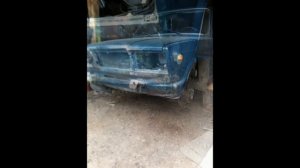 ремонт ваз 2107 шпаклёвка и грунтовка переднего фартука часть 1