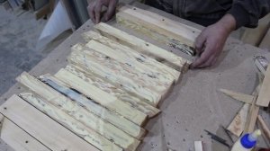 Торцевая РАЗДЕЛОЧНАЯ ДОСКА из дров/End CUTTING BOARD made out of wood