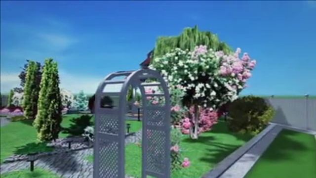 Благоустройство и озеленение приусадебного участка смотреть онлайн