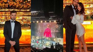 Stjepan Hauser Play Violin & She Play Cello Pre show In Accor Arena Paris France RebelWithACello