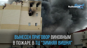 В Кемерово вынесли приговор по делу о пожаре в ТЦ "Зимняя вишня"