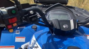 МОЙ ПЕРВЫЙ #обзор НА КВАДРАЦИКЛ CFMOTO X5 HO.EPS