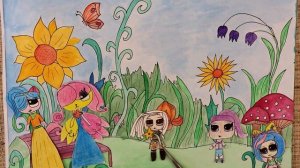 МУЛЬТИКИ КУКЛА ЛОЛ ШКОЛА ПОХОД / БУМАЖНЫЕ КУКЛЫ СВОИМИ РУКАМИ МУЛЬТИК LOL DOLLS #ЛОЛ