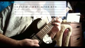 Серега пират - гимн Дахака (guitar cover) РАЗБОР НА ГИТАРЕ + BACKING TRACK