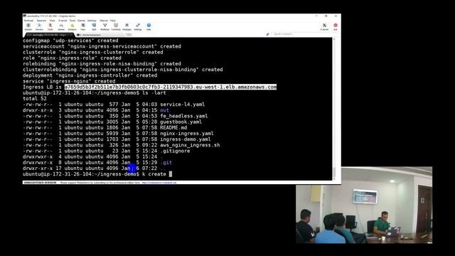 Kubernetes Meetup: Harshal on Ingress Overview смотреть онлайн