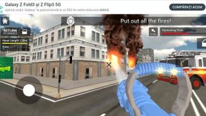 Flying Firefighter Truck Simulator 2021 - Android Gameplay #2