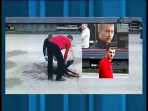 Убийство пса на вокзале.