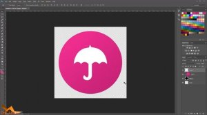 Material Design икона с Photoshop (Урок 2016)