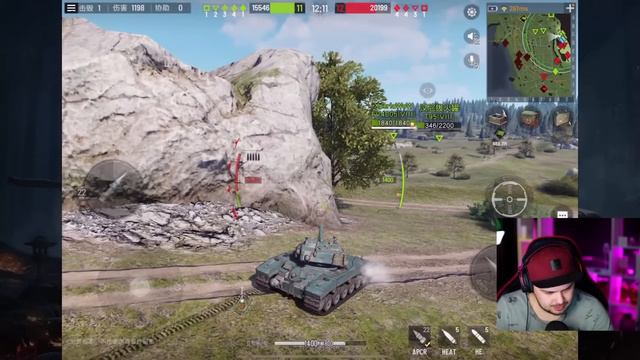 ИМБА В TANK MOBILE COMPANY! ШУСТРЫЙ ДАМАГЕР Bat.Chat 25