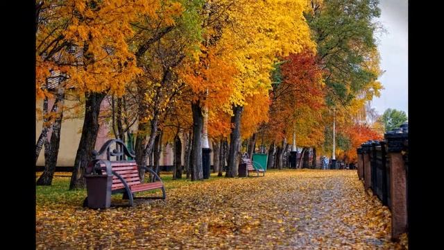 "Осенью"  муз. Андрей Крючков    стихи  Евгений Лучковский
