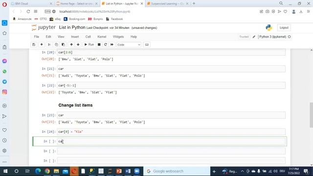 List in python made easy